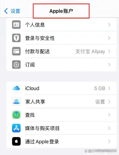 appleid在哪儿看_apple id查看方法_iPhone查看apple id