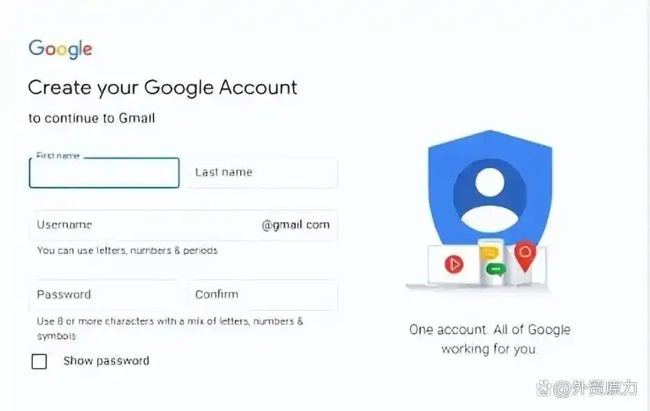 谷歌邮箱的形式_保姆级谷歌邮箱注册方法_谷歌Gmail邮箱注册教程