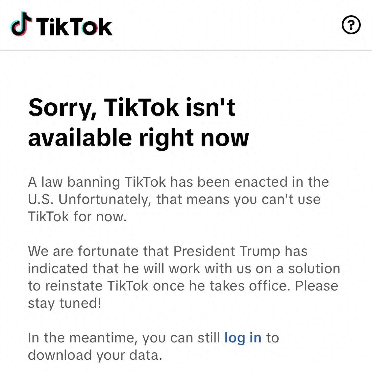 tiktok出售最新消息_ TikTok禁令法律影响 _TikTok美国下架时间 