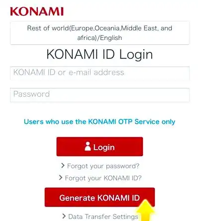 K社账号迁移指南_konami账号忘了怎么办_KONAMI ID注册步骤