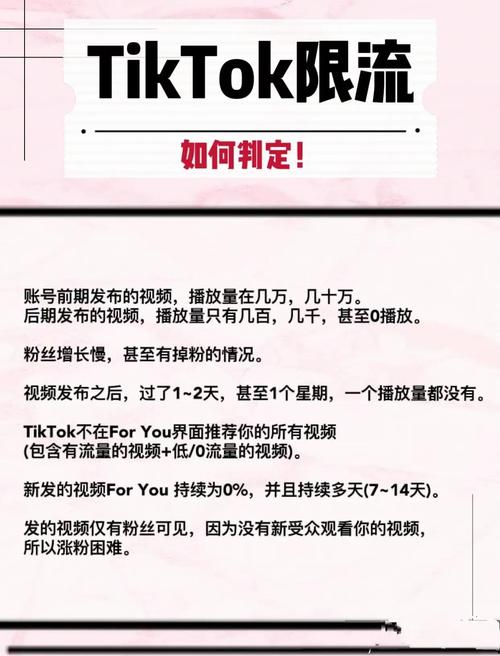 TikTok限流判断方法_TikTok账号限流原因分析_tiktok被限流还可以改变吗