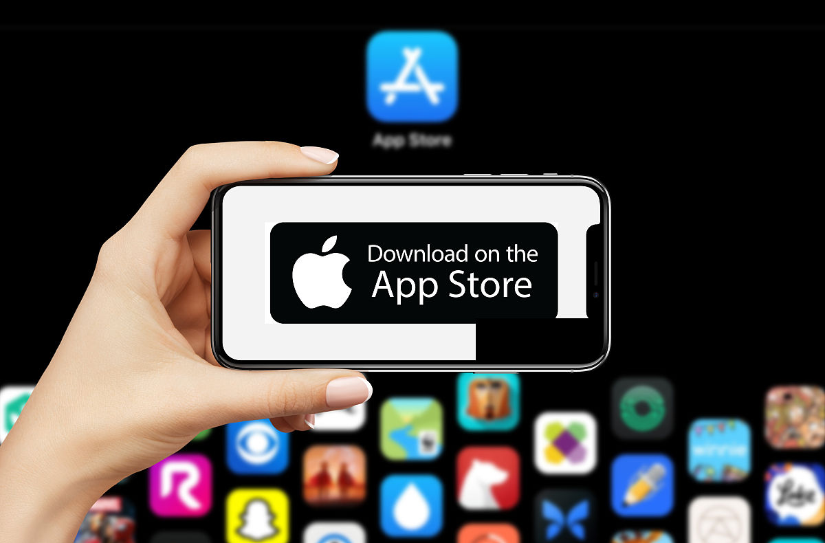 苹果手机App Store界面