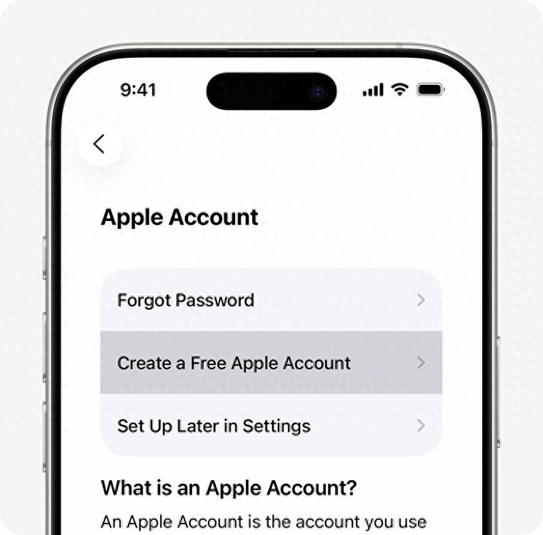 创建Apple ID步骤指南_注册Apple ID邮箱手机号密码_注册id账号苹果官网网址