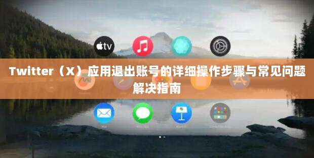 Twitter（X）应用退出账号的详细操作步骤与常见问题解决指南
