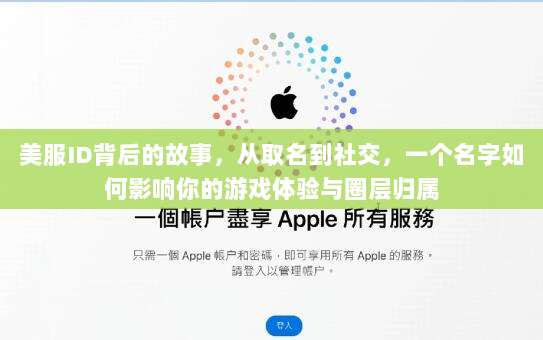 美服ID背后的故事，从取名到社交，一个名字如何影响你的游戏体验与圈层归属